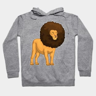 Lion Afro Hairs Hoodie